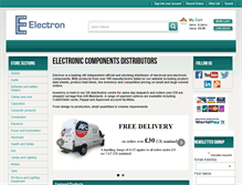 Tablet Screenshot of electronelec.co.uk
